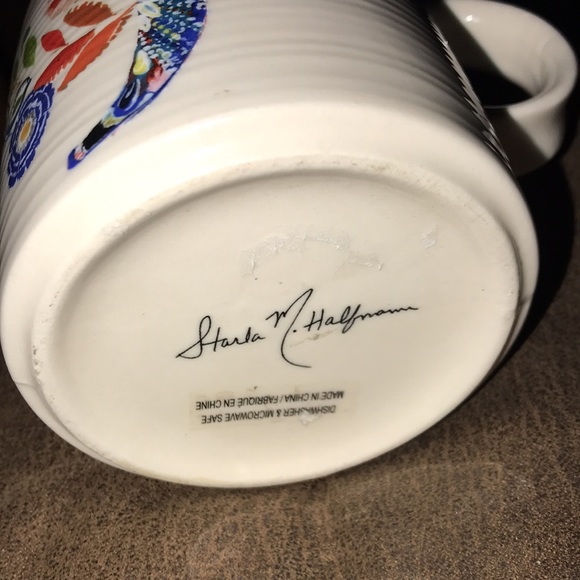 Anthropologie Starla M. Halfmann Petal Pallette, Monogram Mug-choose 1@ checkout - Picture 10 of 15